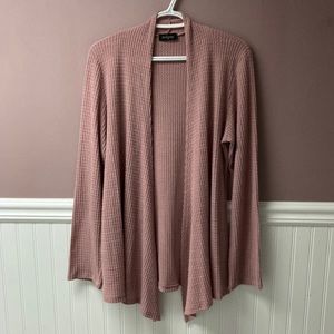 Eclipse waffle knit cardigan